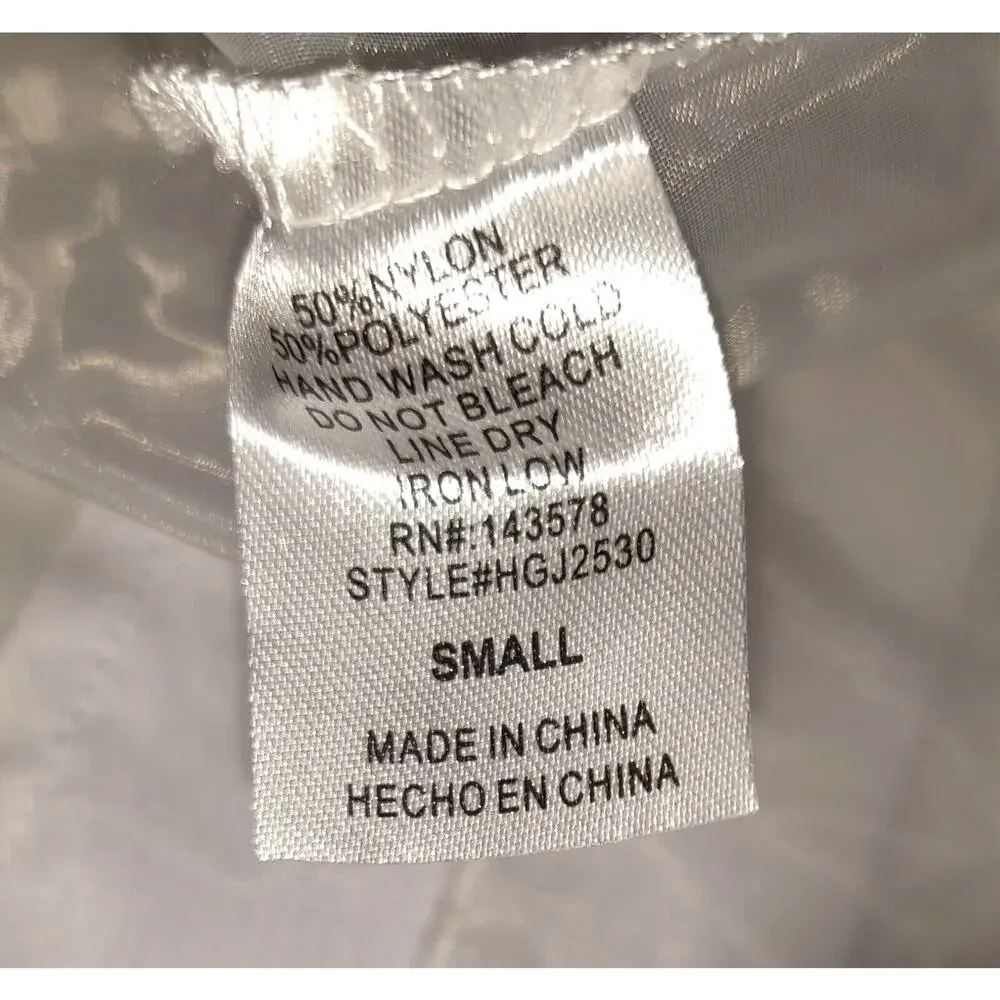 Fashion Nova White Muse Hoodie Sz S Sheer Boxy Jacket Space Futuristic New NWT S - Picture 16 of 16